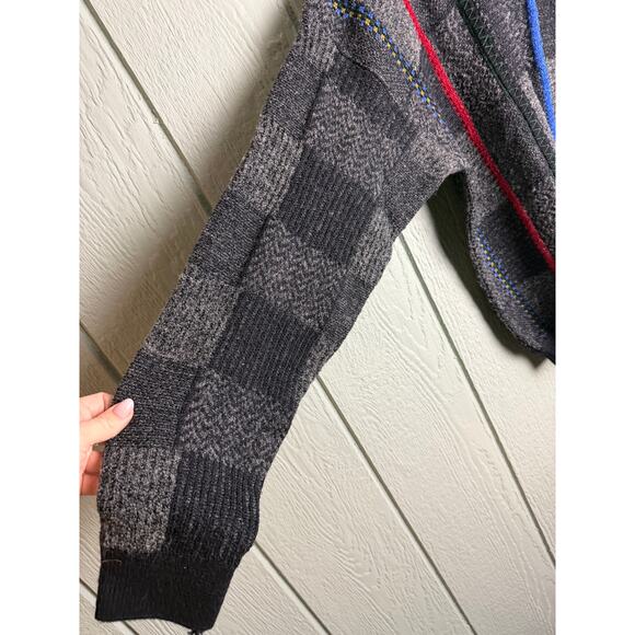 Vintage Croft & Barrow Coogi-Style 90s Textured Knit Sweater – Men’s L - Picture 2 of 6